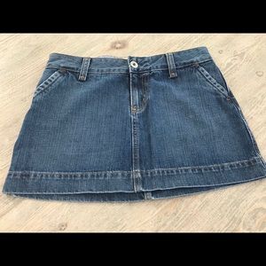Gap Jeans Mini Skirt